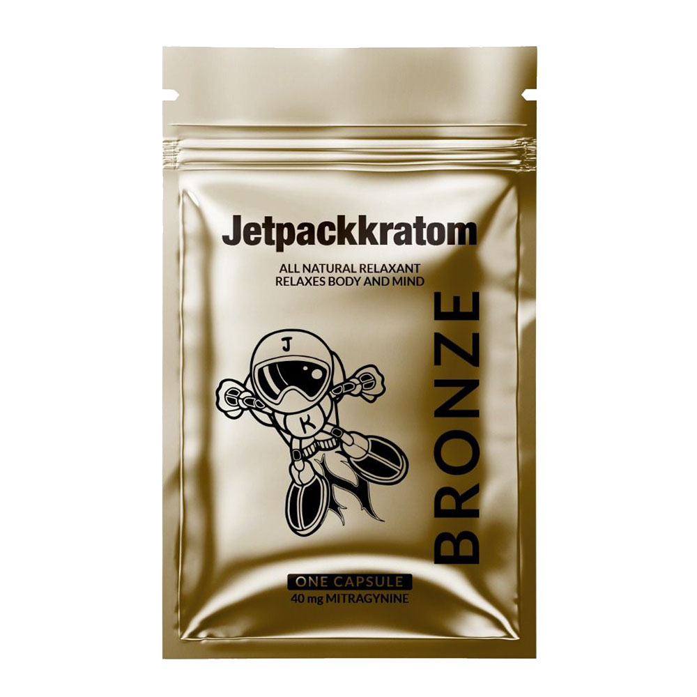 Jetpack Kratom Silver 40 mg extract - 2 caps