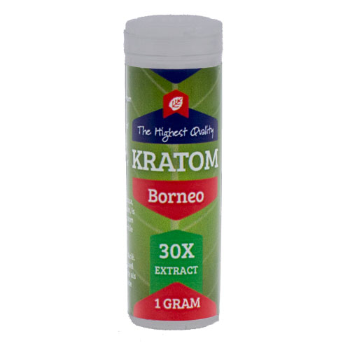 Kratom Borneo red 30X extract  - 1 gram | Mitragyna Speciosa