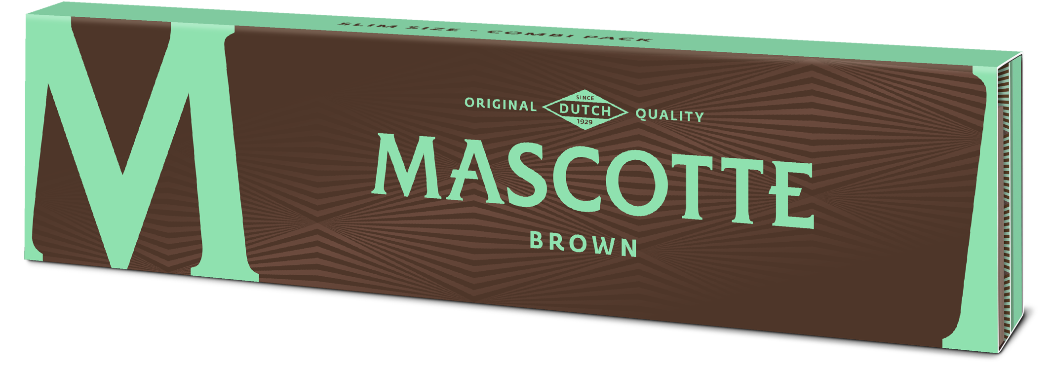 Brown combi (Slim size with magnet + tips) - Mascotte