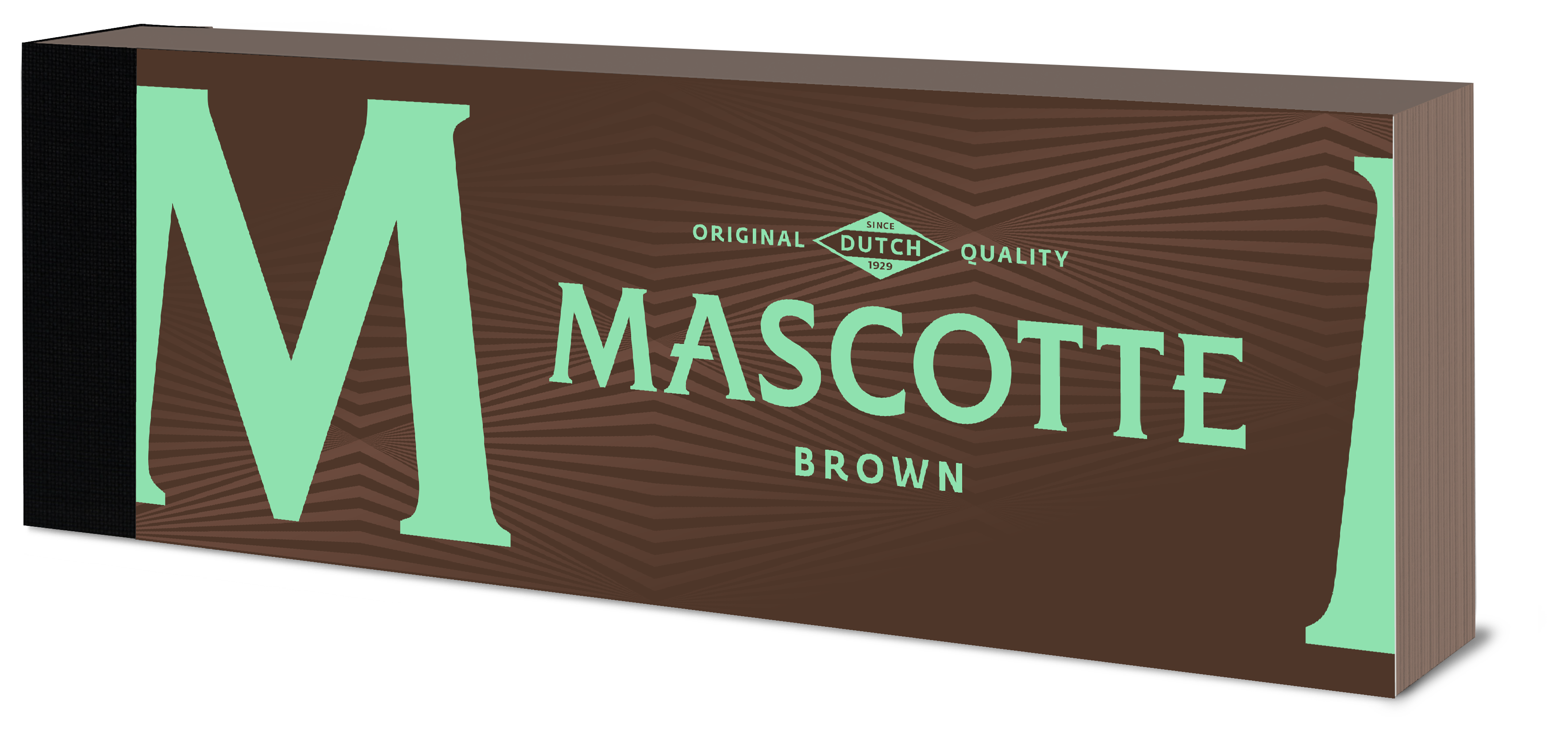 Tip boekje brown 35 tips - Mascotte