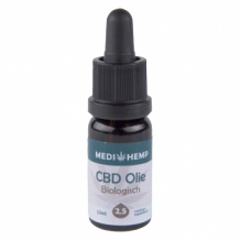 CBD Olie bio 2,5% - 10ml | Medihemp