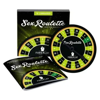 Tease & Please Sex Roulette Foreplay, doosje met draairad en 24 voorspel-uitdagingen