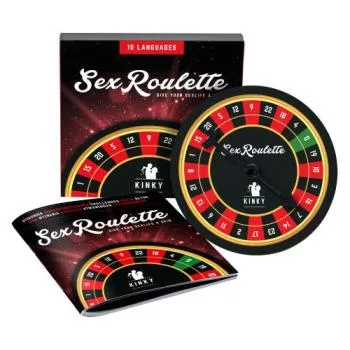 Tease & Please Sex Roulette Kinky, doosje met draairad en 24 gewaagde taken