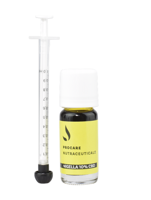 Full spectrum CBD in Nigella sativa olie