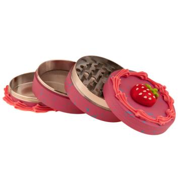 Aluminium cake grinder strawberry - 63mm