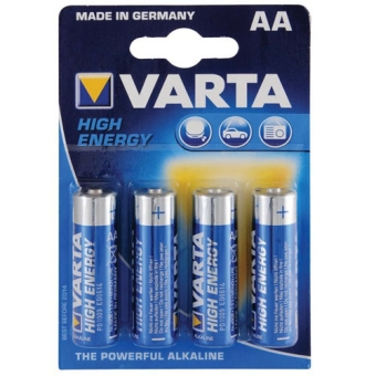 Varta High Energy Batteries AA 4 Pack