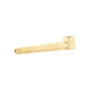 Diamond Gold Roller Pipe - messing, 10 cm