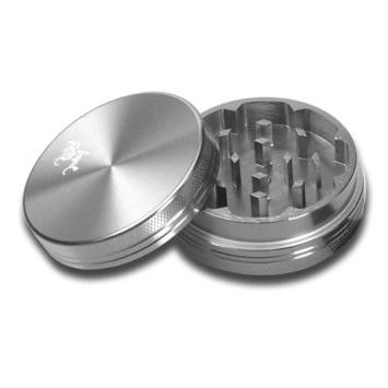 Black Leaf aluminium grinder 2-delig magneet - 55 mm