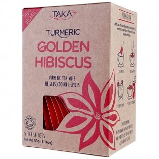Golden Hibiscus  - 15 theezakjes (Taka Turmeric)