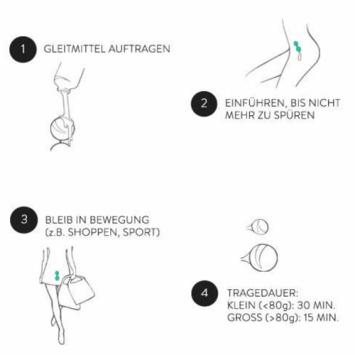 Beads Zwart – 29mm Kegelballen - LELO Luna