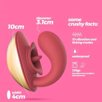 Licking Couples Vibrator - Arcane