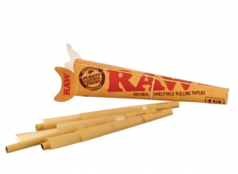 Raw 1 - 1/4 cones basic - 6 stuks 