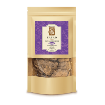 Ceremoniële Raw Cacao pasta chunks - 150 gram