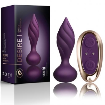 Rocks-Off - Petite Sensations Desire Vibrating Anal Plug - Purple