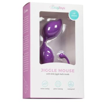 Ronde kegel balletjes paars - Easytoys