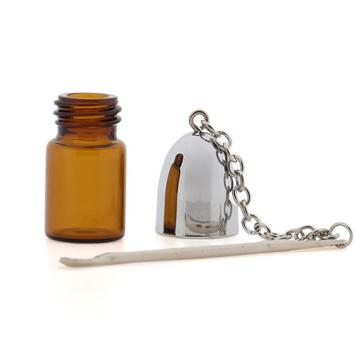 Snuifpotje met lepel 