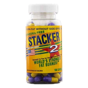 Stacker 2 - Vetverbrander - 100 capsules