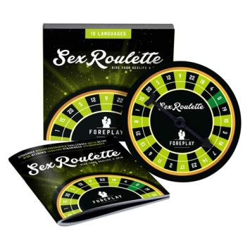 Tease & Please Sex Roulette Foreplay, doosje met draairad en 24 voorspel-uitdagingen