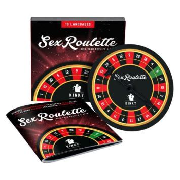 Tease & Please Sex Roulette Kinky, doosje met draairad en 24 gewaagde taken