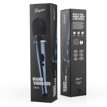 Black lightning wand vibrator zwart - Teazers