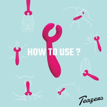 Teazers Pair Vibrator for Couples