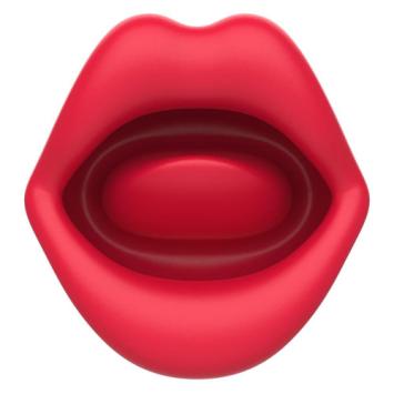 Vibrator met likkende clitoris stimulator - dubbelzijdig 