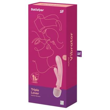 Triple Lover - Hybrid Wand Vibrator