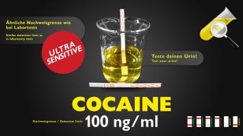 Cocaïne Urine test strip - Zelftest drugs