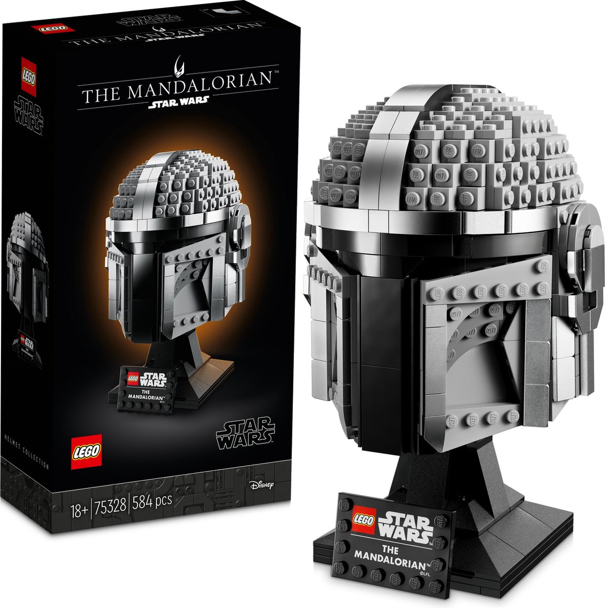 LEGO Star Wars The Mandalorian Helm - 75328