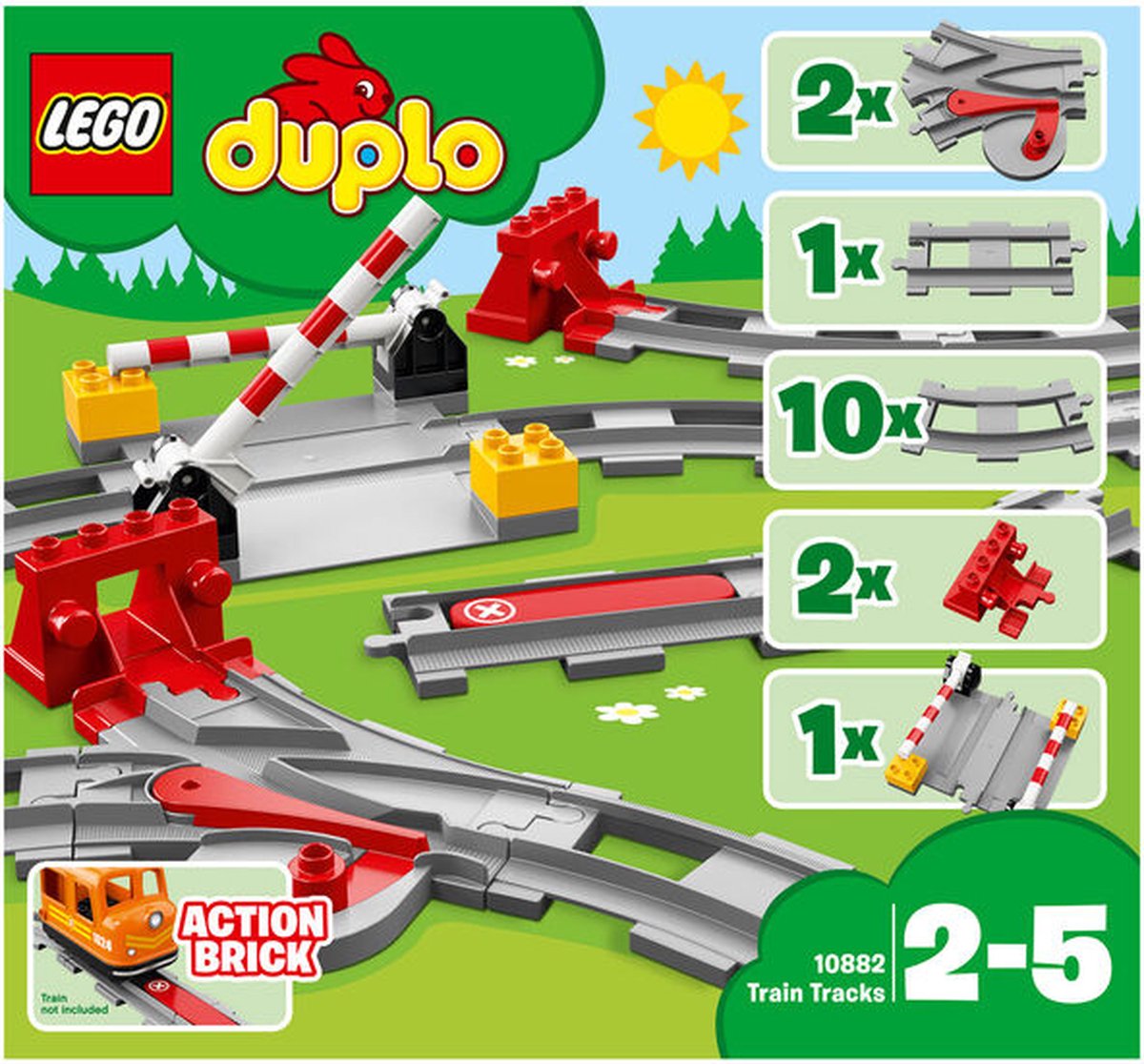 LEGO DUPLO Treinrails - 10882