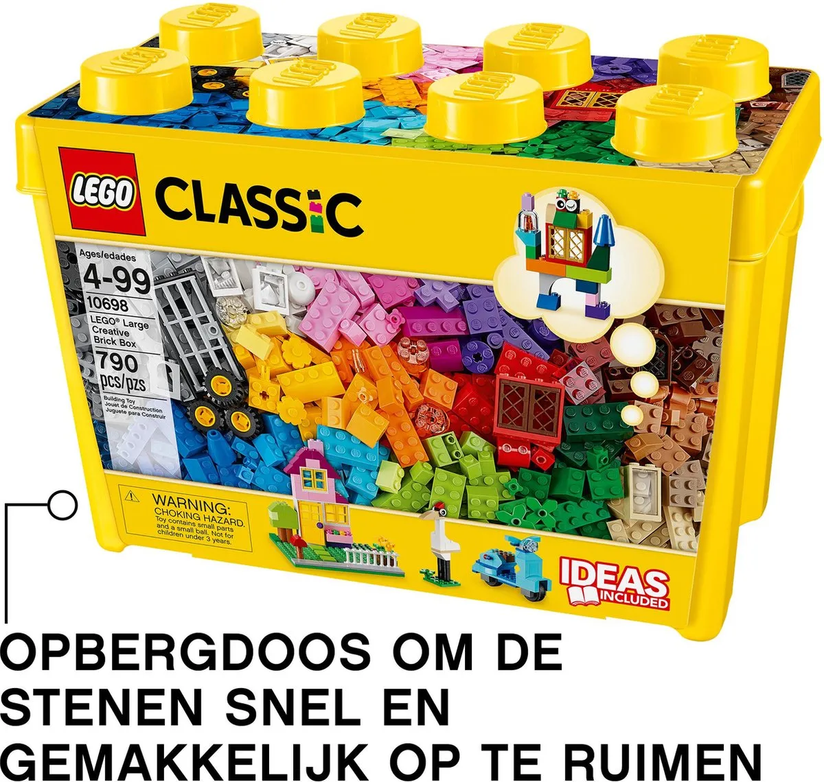 motor Niet doen Toevlucht LEGO Classic Creatieve Grote Opbergdoos - 10698