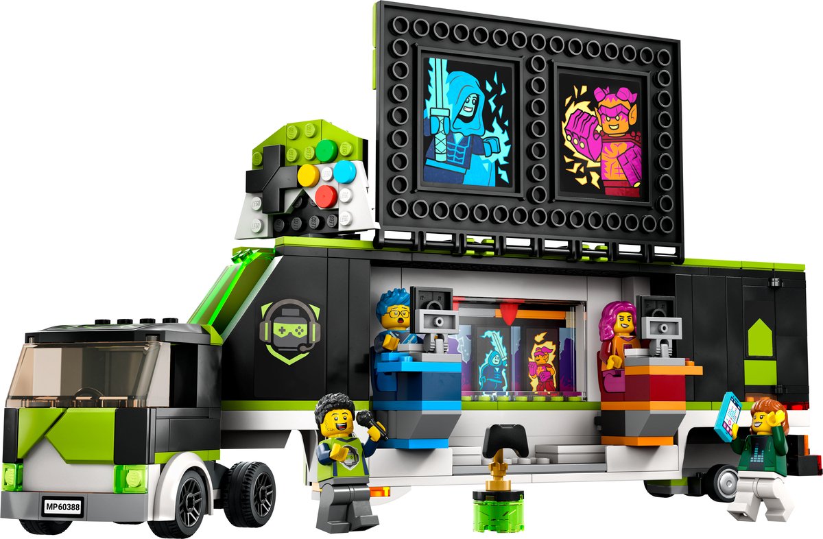 LEGO City Gametoernooi truck Constructie - 60388