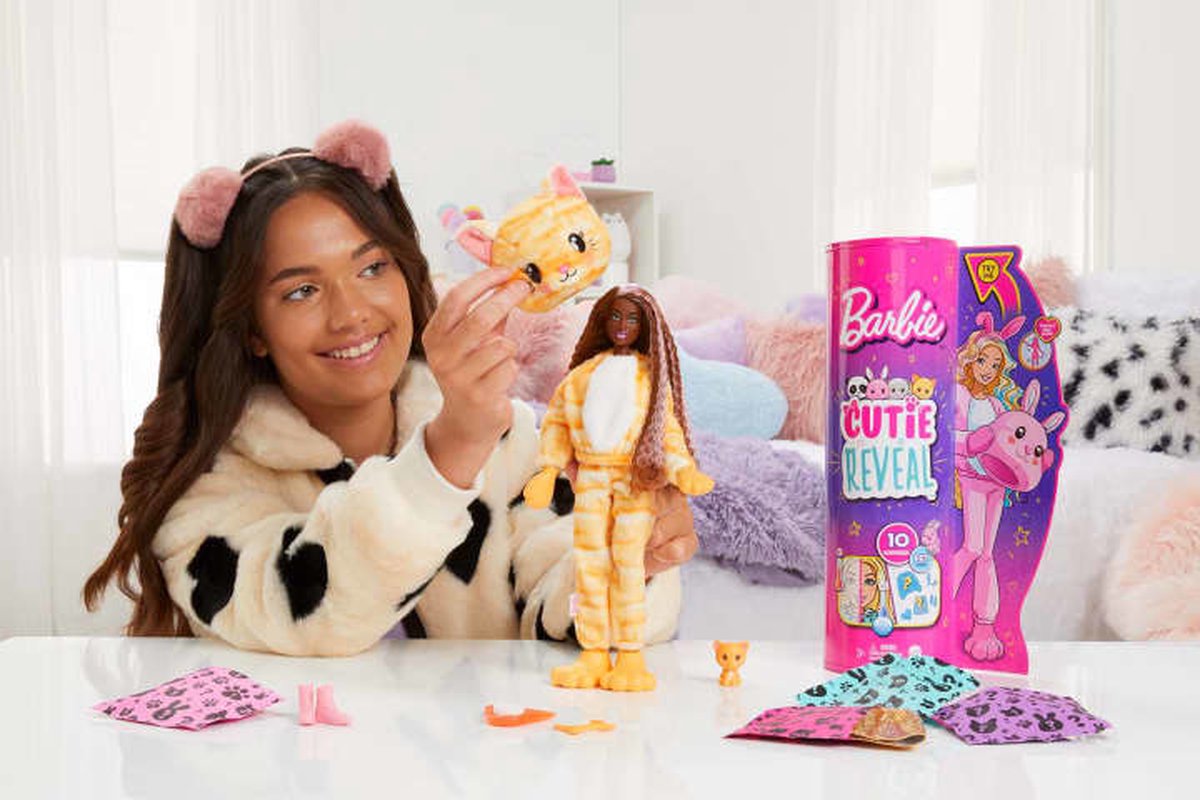 Barbie Cutie Reveal Doll 2 - Katje - Pop