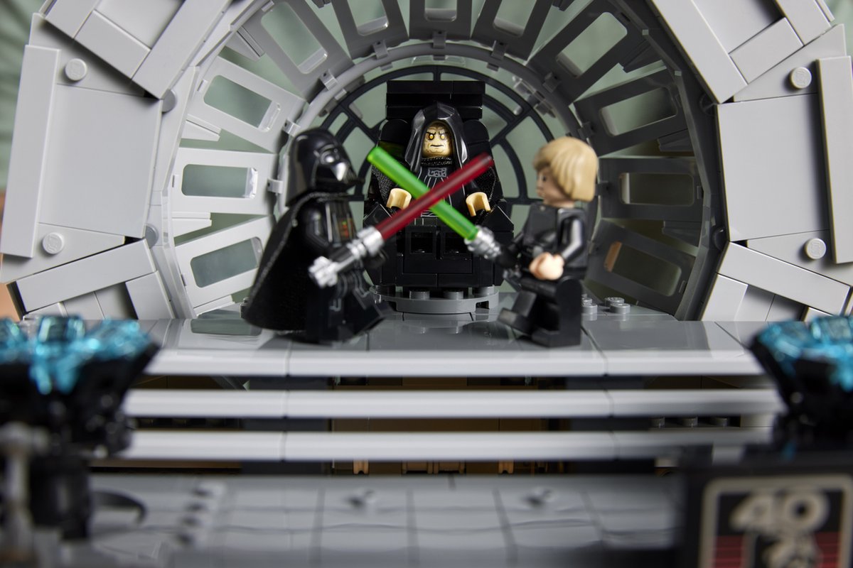 LEGO Star War Troonzaal van de Keizer Diorama Modelbouw Set - 75352