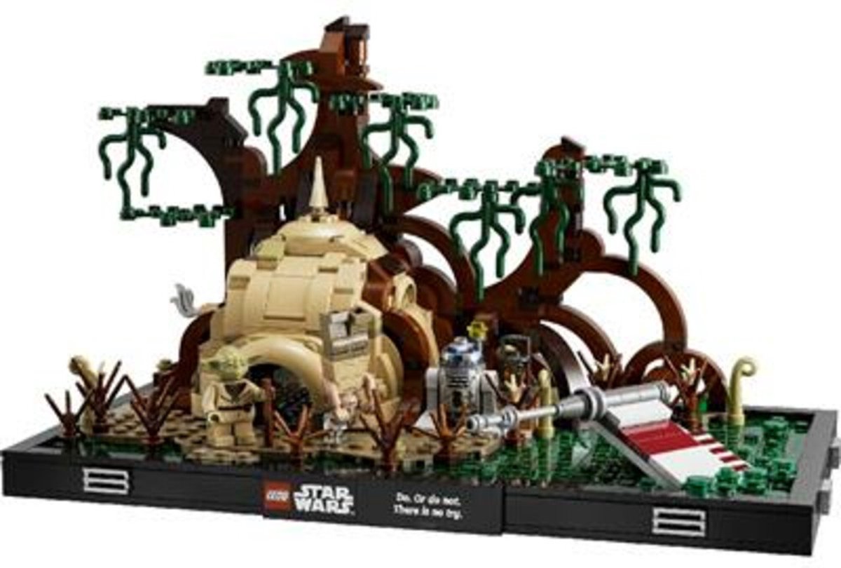 LEGO Star Wars Jedi Training op Dagobah Diorama - 75330