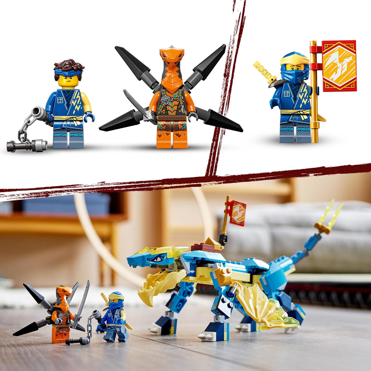 LEGO NINJAGO Jay's Bliksemdraak EVO - 71760
