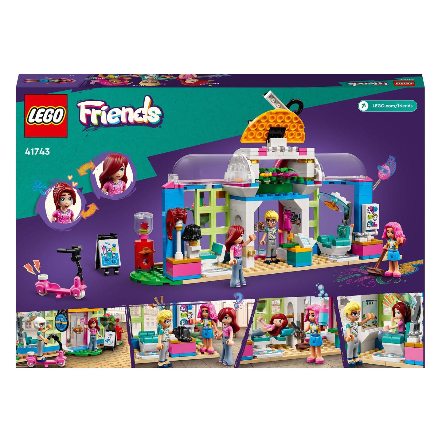 LEGO Friends Kapper, Speelgoed Kapsalon - 41743