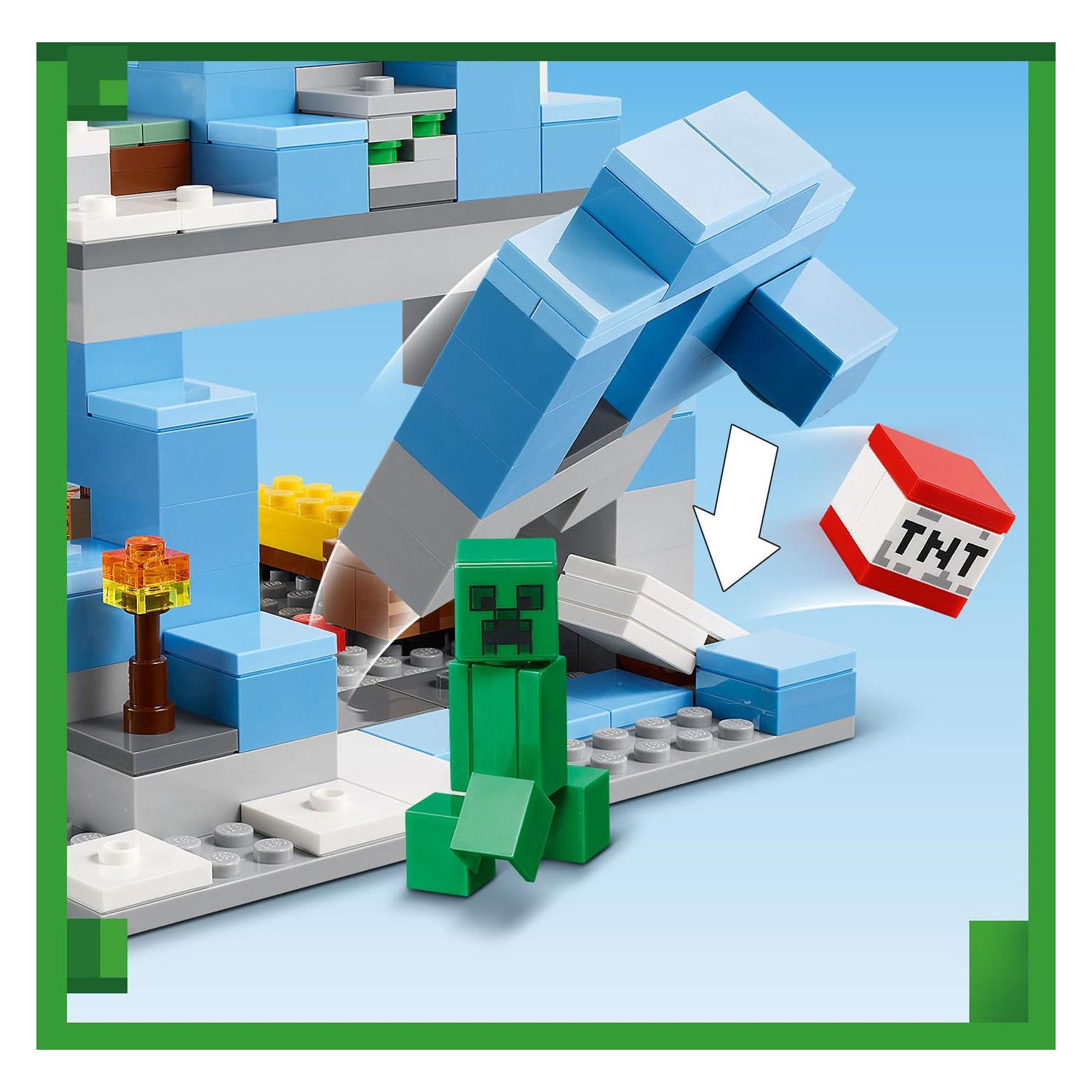 LEGO Minecraft 21243 De IJsbergtoppen