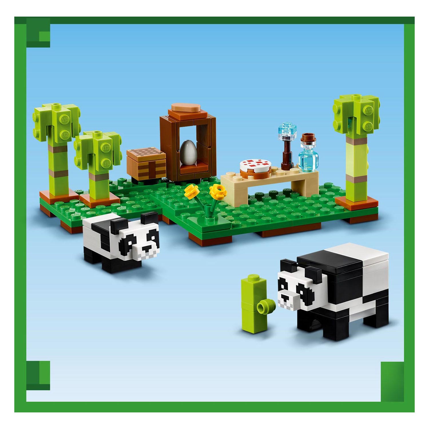 LEGO Minecraft 21245 Het Panda Huis