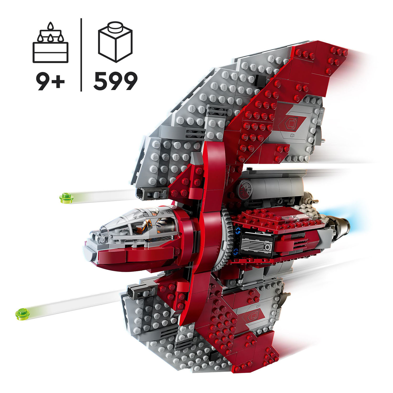 Lego Star Wars 75362 Ahsoka Tano's T-6 Jedi Shuttle