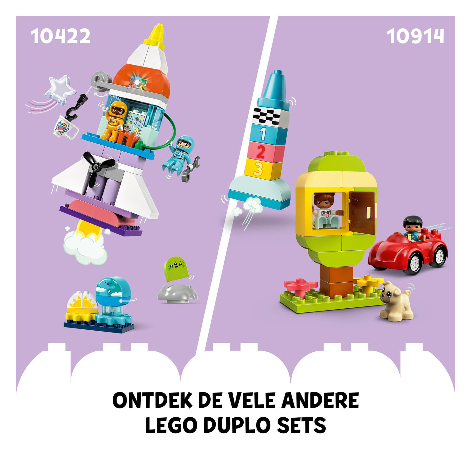 LEGO DUPLO Town 10422 3-In-1 Ruimteavontuur