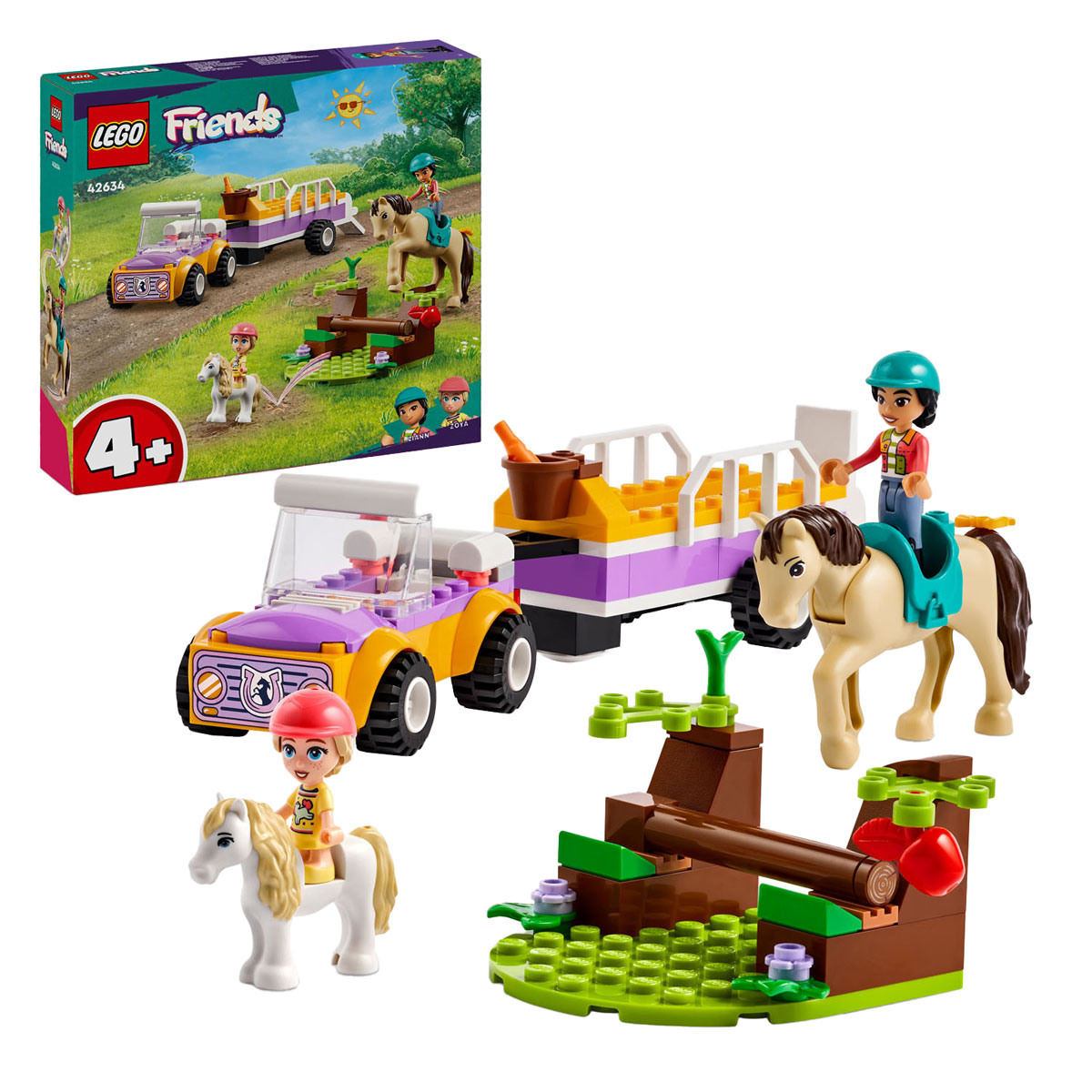 LEGO Friends 42634 Paard en Pony Aanhangwagen