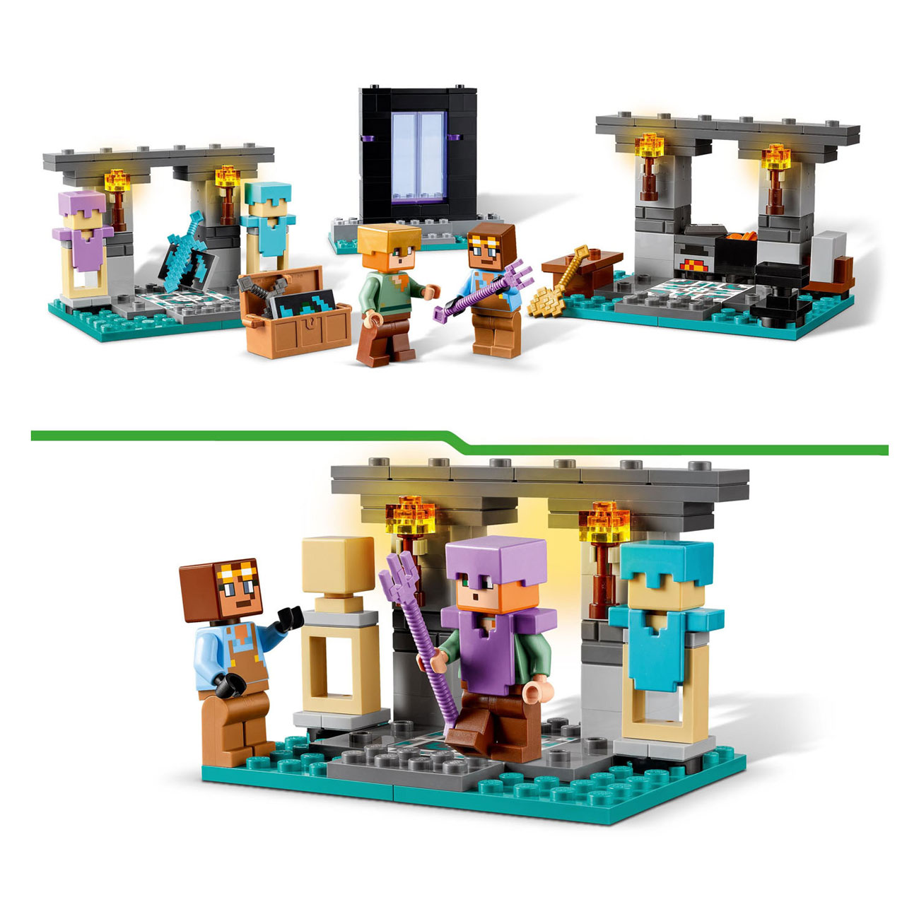 LEGO Minecraft 21252 De Wapensmederij