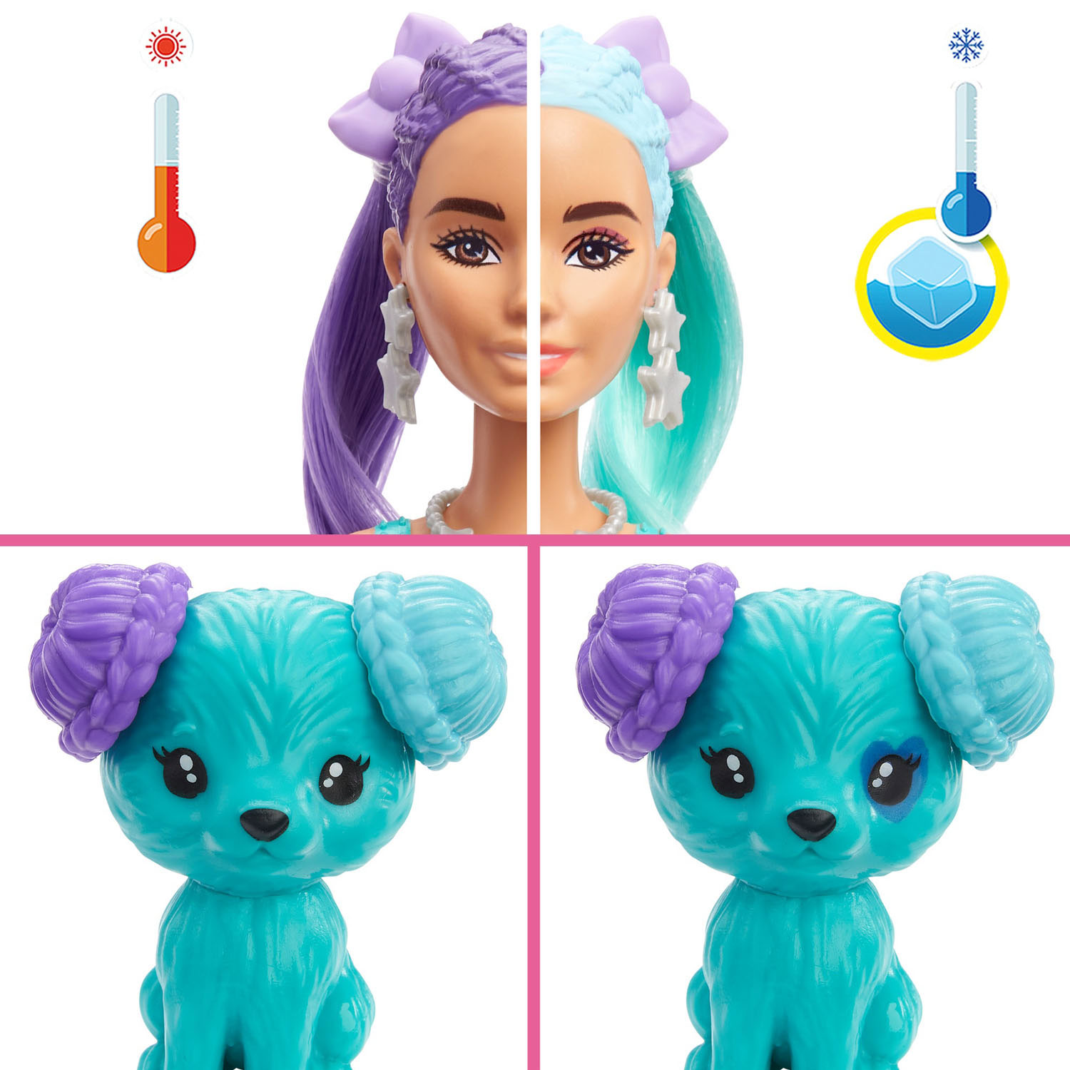 Barbie Color Reveal Pop - Ultimate Reveal Hair Feature 3