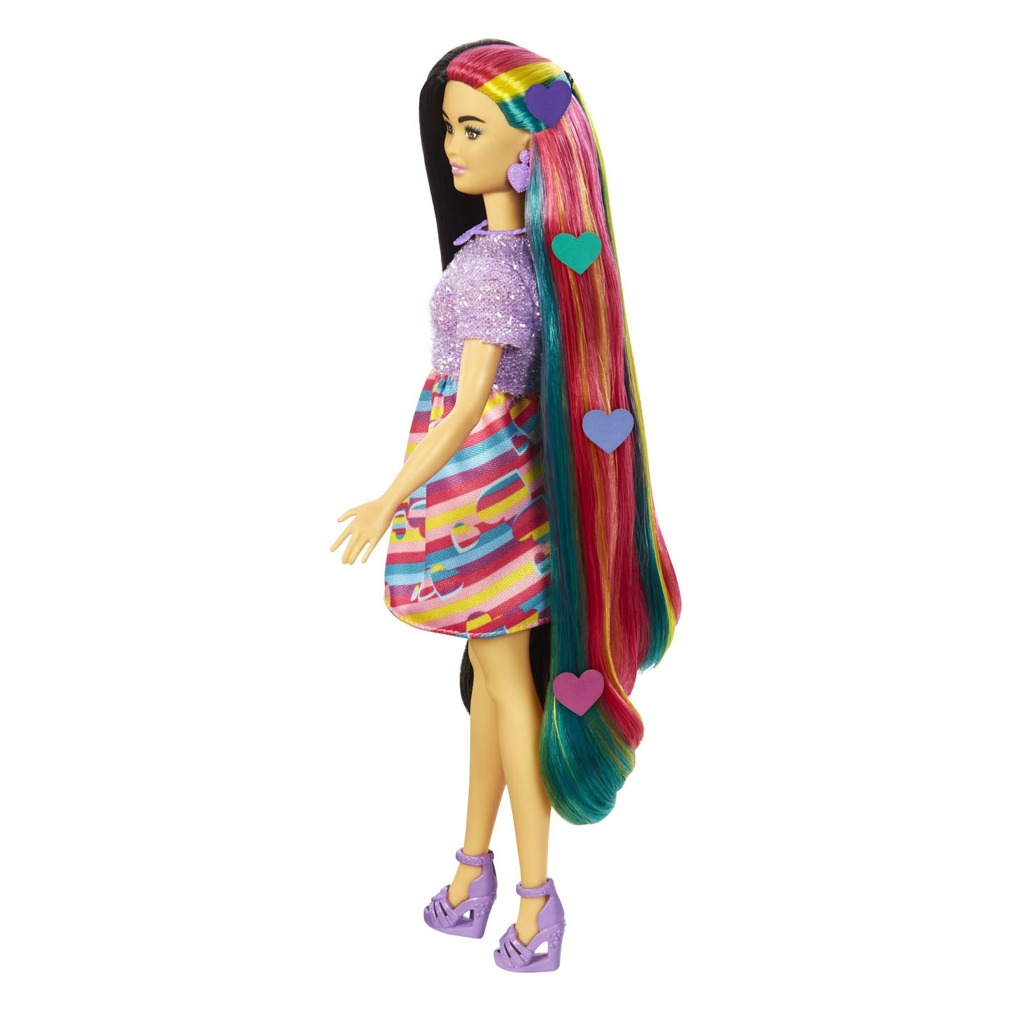 Barbie Totally Hair Doll 3 - Hearts