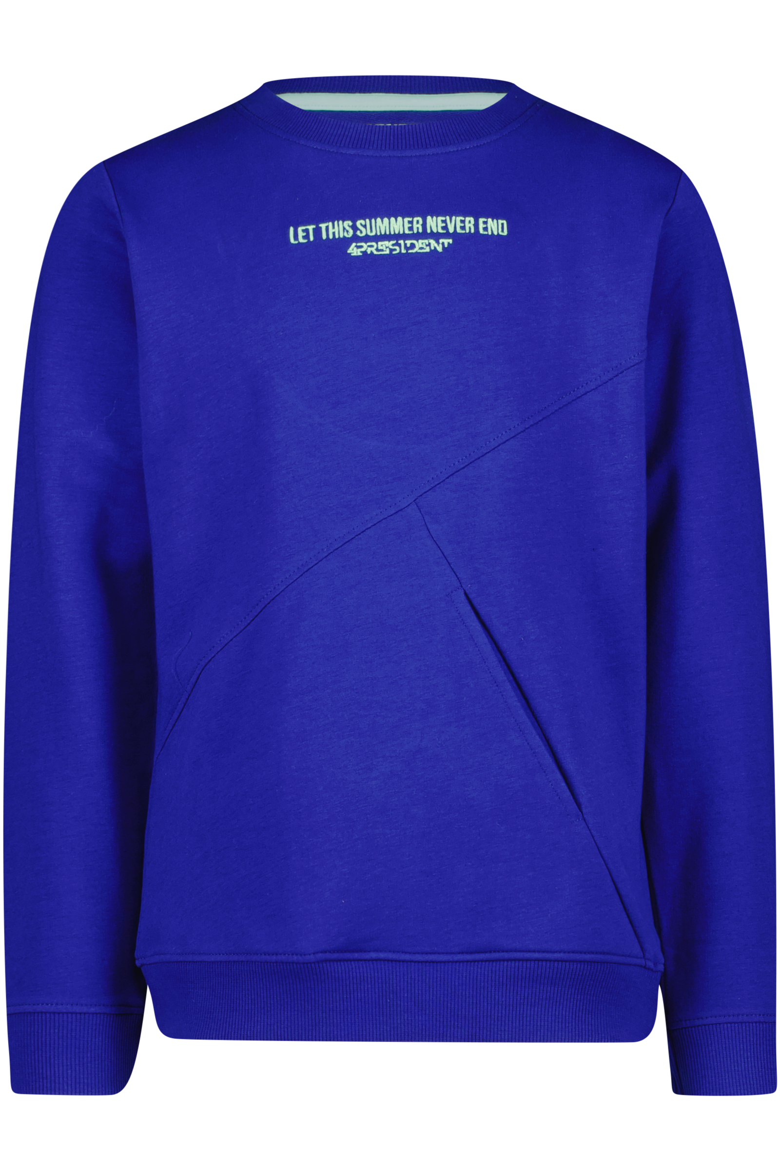 4PRESIDENT Enzo sweater blauw