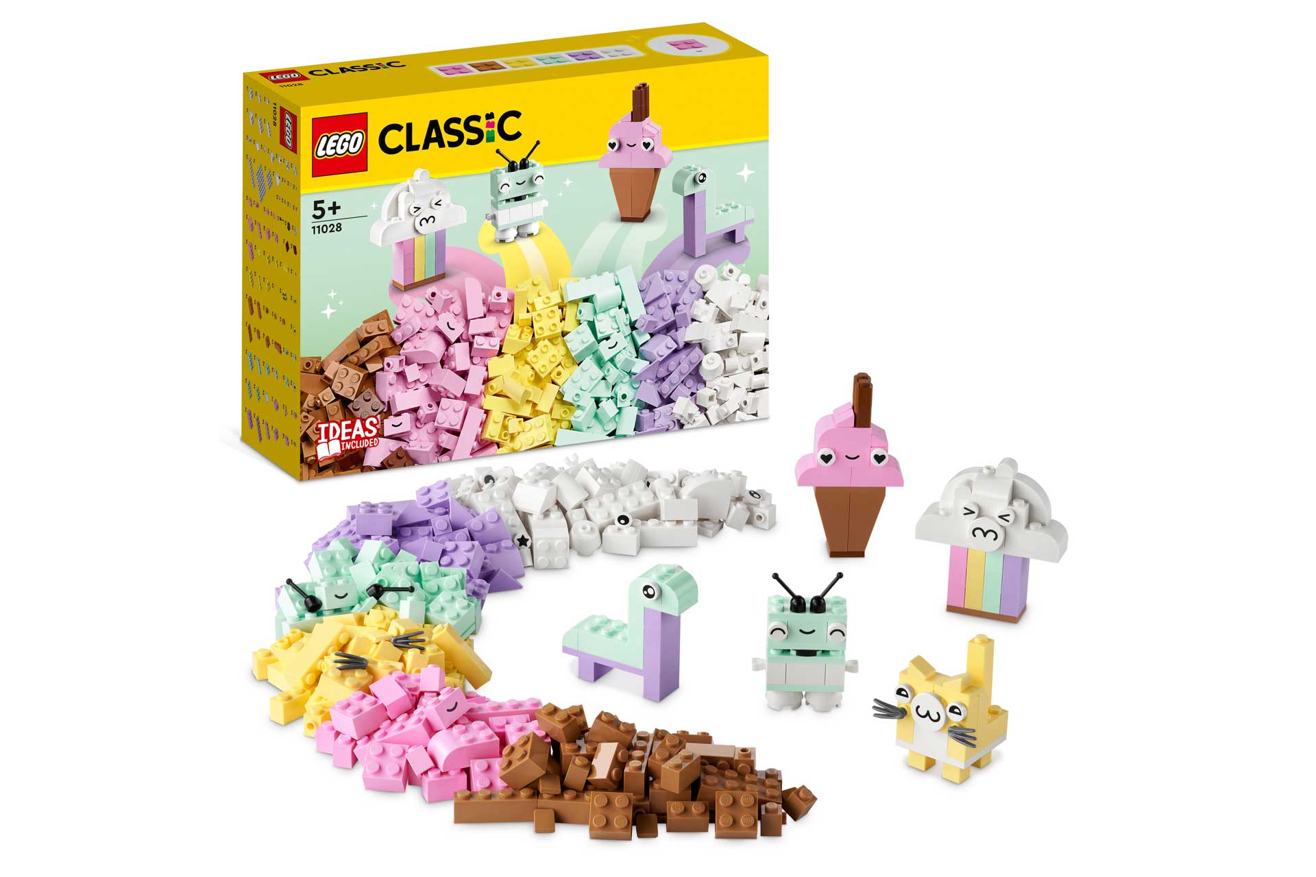 LEGO Classic Creatief Spelen met Pastelkleuren Set - 11028