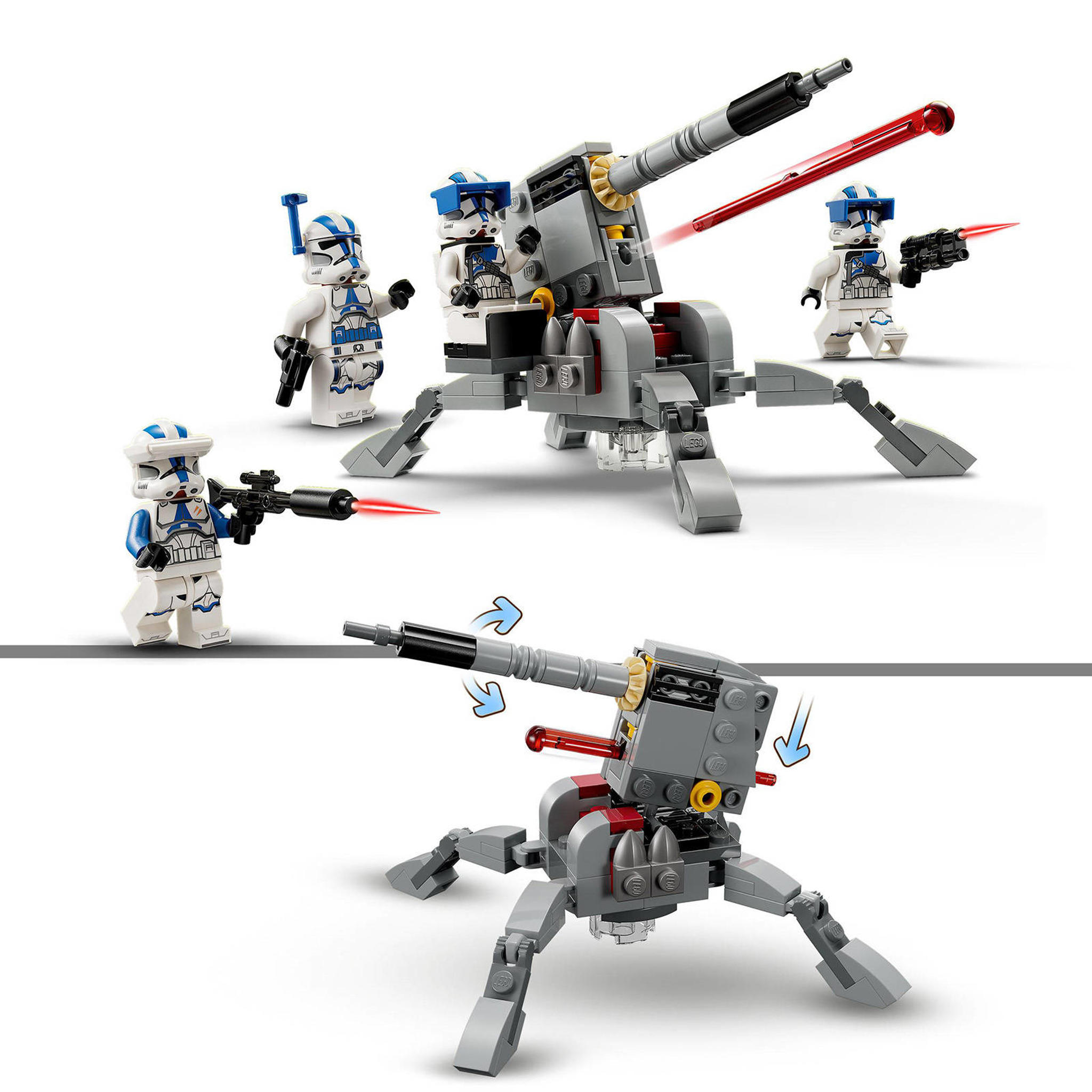 LEGO Star Wars  501st Clone Troopers Battle Pack 75345
