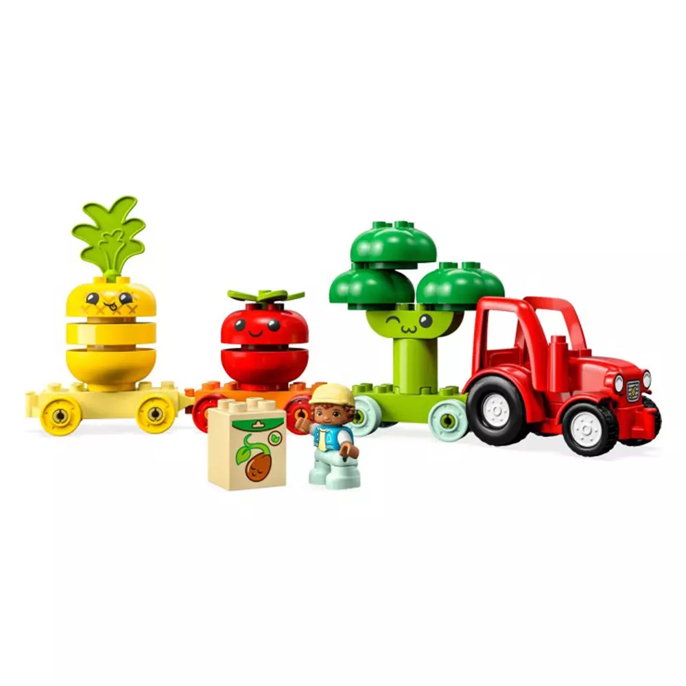 LEGO DUPLO Mijn Eerste Fruit- en Groentetractor Set - 10982