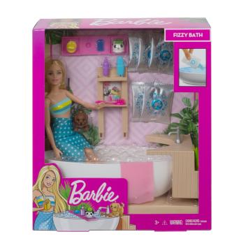 Barbie Bubbelbad speelset met Barbie